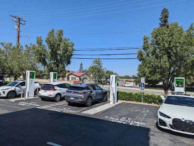 Electrify America Charging Station in Upland California