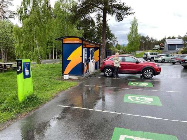 Recharge Charging Station in Røn Norway 2960