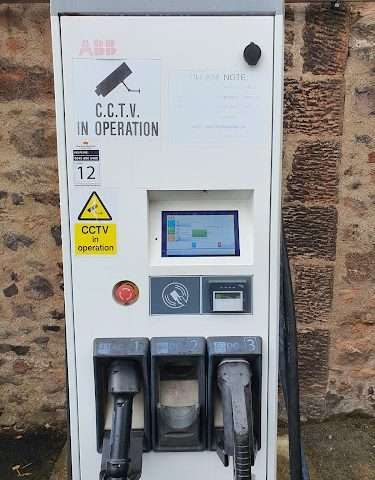 Bp Pulse Charging Station in Wooler United Kingdom of Great Britain and Northern Ireland