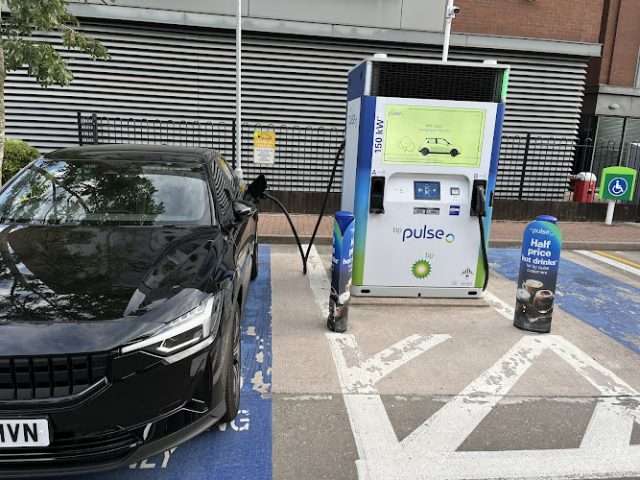 bp pulse Charging Station in Solihull United Kingdom of Great Britain and Northern Ireland