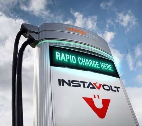 InstaVolt Charging Station in Carlisle United Kingdom of Great Britain and Northern Ireland