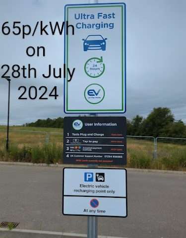 EG On The Move Charging Station in Billingshurst United Kingdom of Great Britain and Northern Ireland
