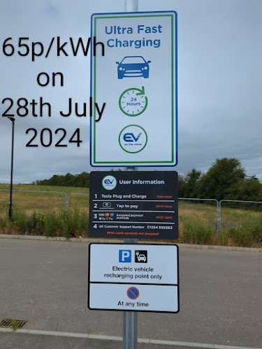 EG On The Move Charging Station EV Charging Station at Platts Roundabout