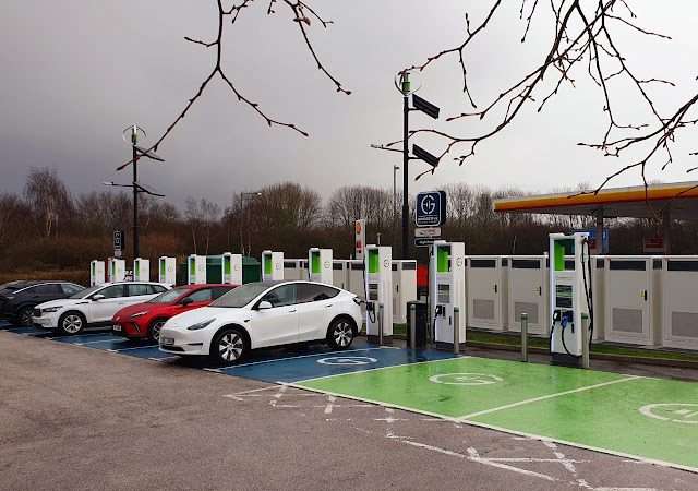 GRIDSERVE Charging Station in Chester United Kingdom of Great Britain and Northern Ireland