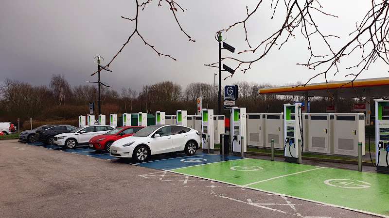 GRIDSERVE Charging Station EV Charging Station at M56