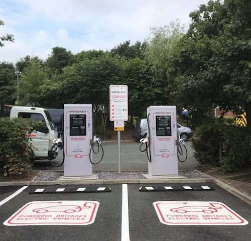 InstaVolt Charging Station in Mold United Kingdom of Great Britain and Northern Ireland