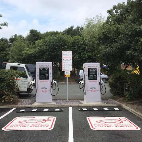 InstaVolt Charging Station EV Charging Station at McDonalds