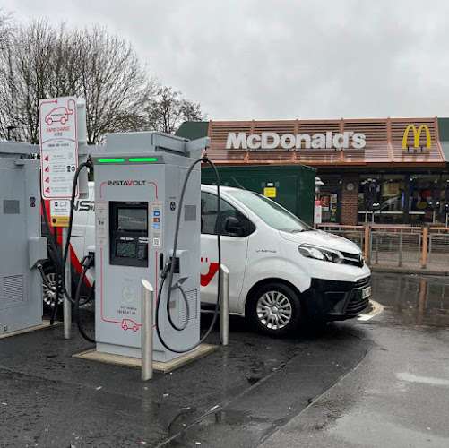 InstaVolt Charging Station EV Charging Station at McDonalds Denham