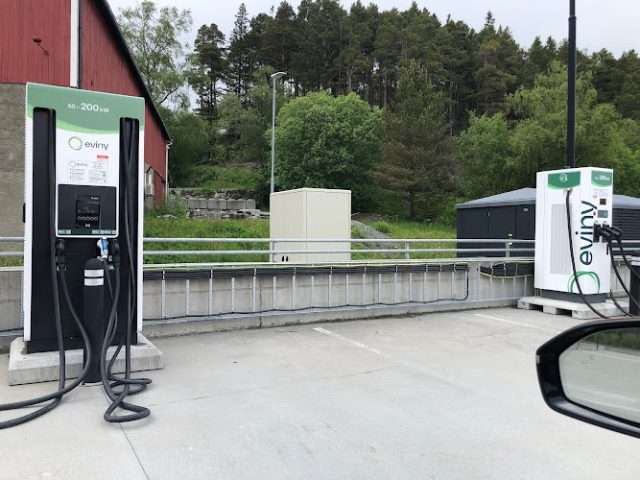 Eviny Charging Station in Hommelvik Norway 7550