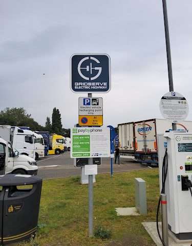 GRIDSERVE Charging Station in Gillingham United Kingdom of Great Britain and Northern Ireland