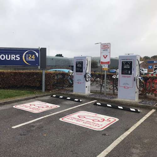 InstaVolt Charging Station EV Charging Station at McDonald's