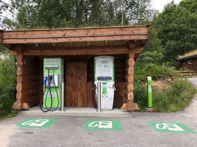 Eviny Charging Station in Bykle Norway 4754