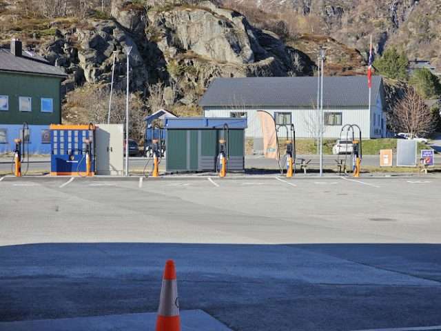 Recharge Charging Station in Svolvær Norway 8300