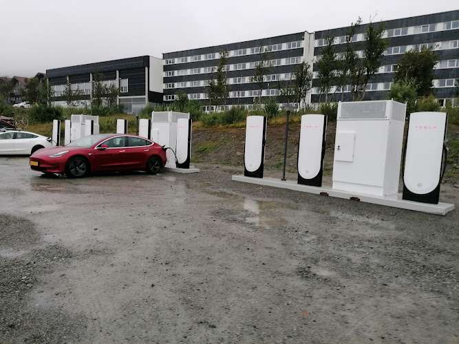 Tesla Supercharger EV Charging Station at Beitestølsvegen 241