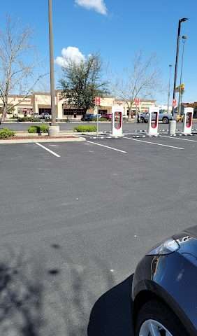 Tesla Supercharger in Merced California