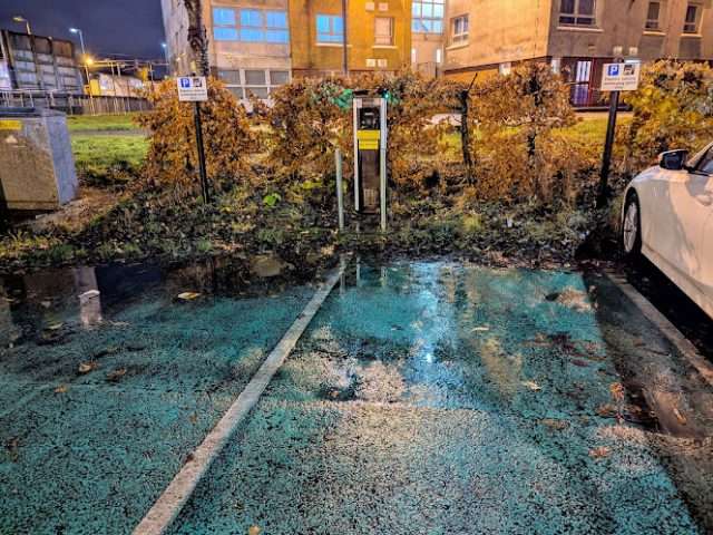 ChargePlace Scotland Charging Station in Clydebank United Kingdom of Great Britain and Northern Ireland