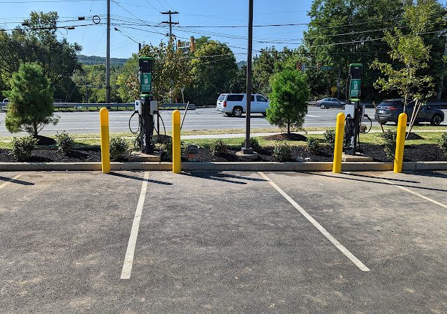 Blink Charging Station in Exton Pennsylvania
