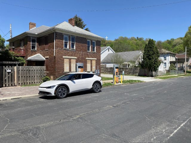 ChargePoint Charging Station in Nelsonville Ohio