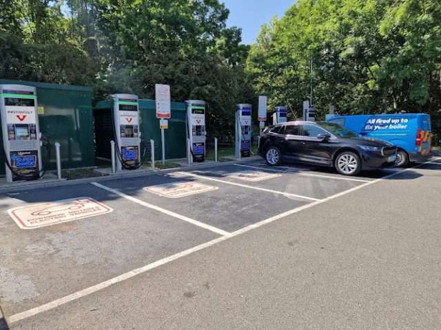 InstaVolt Charging Station in Newcastle upon Tyne United Kingdom of Great Britain and Northern Ireland