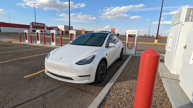Tesla Supercharger EV Charging Station at 1 Springs Dr