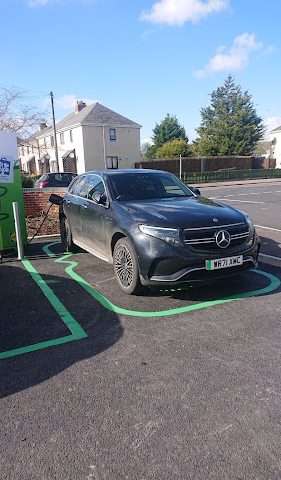 Lidl Charging Station in Taunton United Kingdom of Great Britain and Northern Ireland