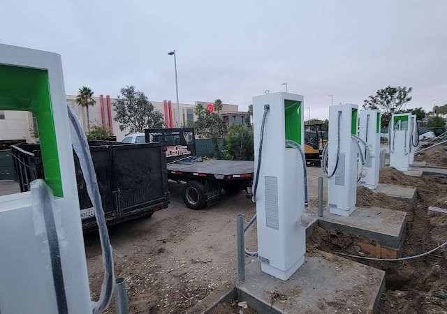 Electrify America Charging Station in Oxnard California