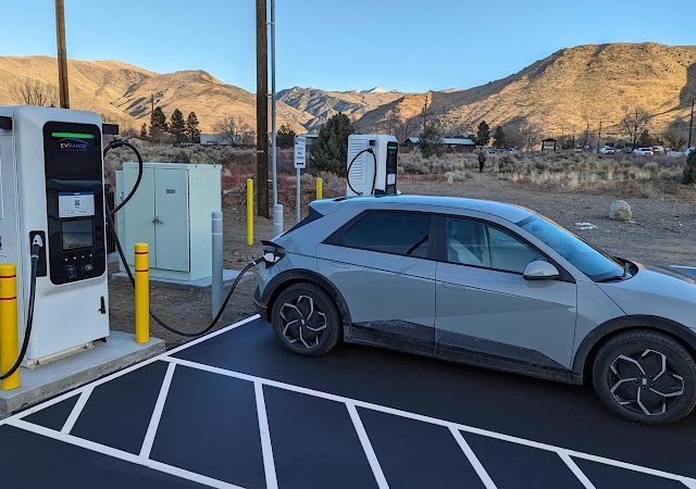 EV Range Charging Station in Coleville California