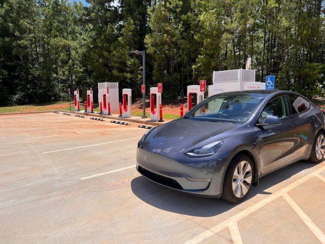Tesla Supercharger in Natchitoches Louisiana