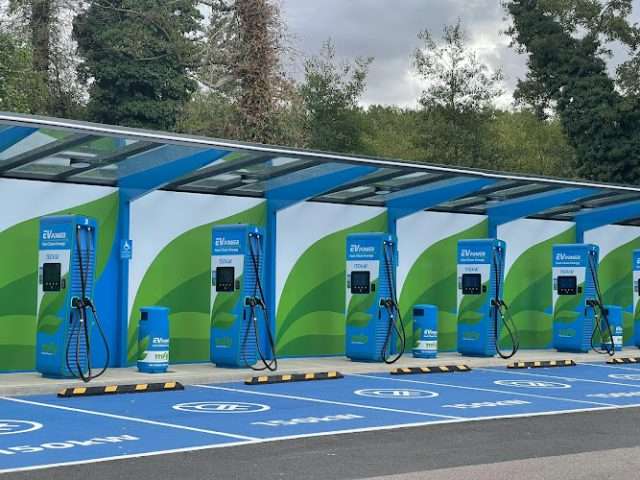 MFG Charging Station in Bury Saint Edmunds United Kingdom of Great Britain and Northern Ireland