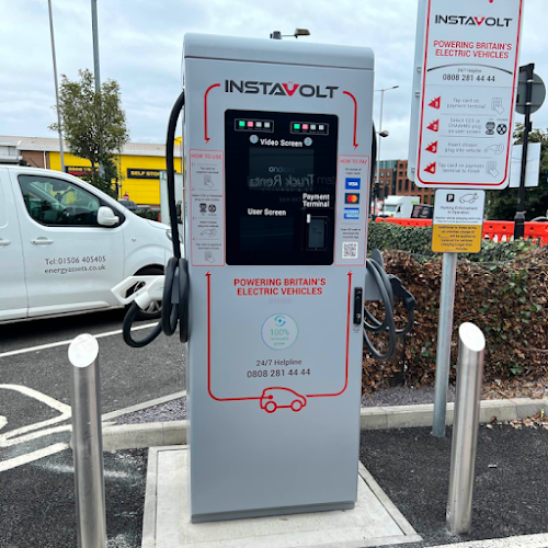 InstaVolt Charging Station EV Charging Station at McDonalds