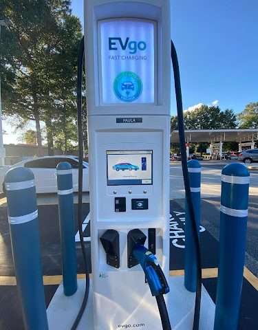 EVgo Charging Station in Newport News Virginia