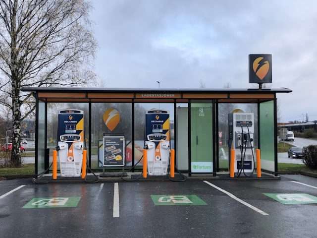 Recharge Charging Station in Mjøndalen Norway 3050