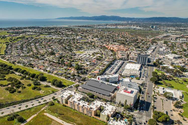 Otis College of Art and Design EV Charging Station at 9045 Lincoln Blvd