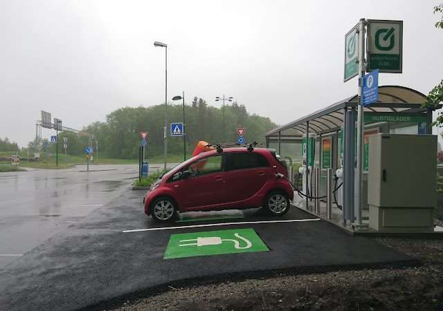 Circle K Charging Station in Blomsterdalen Norway 5258