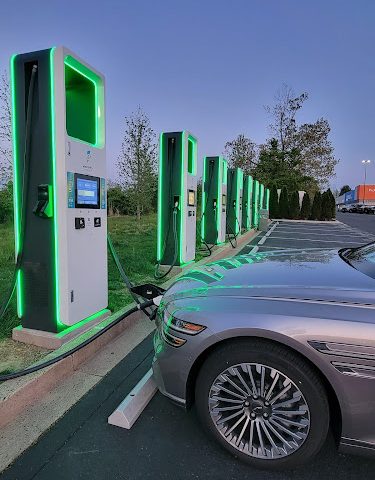 Electrify America Charging Station in Abingdon Maryland