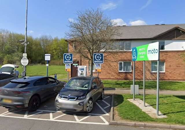 GRIDSERVE Charging Station in Tamworth United Kingdom of Great Britain and Northern Ireland