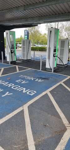 bp pulse Charging Station in York United Kingdom of Great Britain and Northern Ireland