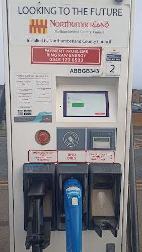 RAW Charging Station EV Charging Station at Stanley Terrace