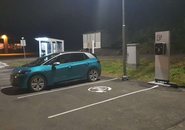 Valdres Charging Station in Fagernes Norway 2900