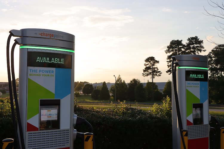 ChargePoint Charging Station EV Charging Station at 3101 Gentian Blvd