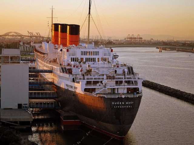 The Queen Mary in Long Beach California
