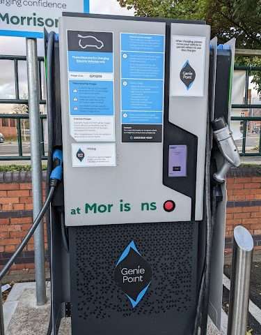GeniePoint Charging Station in Hereford United Kingdom of Great Britain and Northern Ireland
