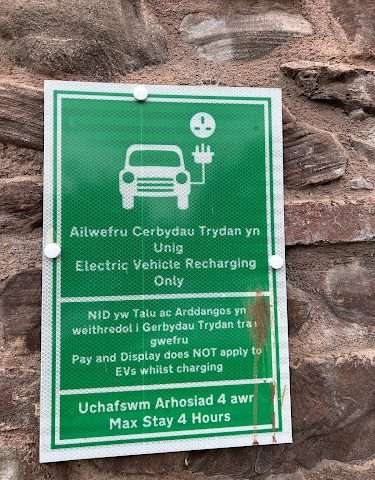 GeniePoint Charging Station in Monmouth United Kingdom of Great Britain and Northern Ireland