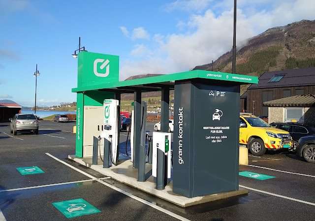 Mer Charging Station in Ølen Norway 5580