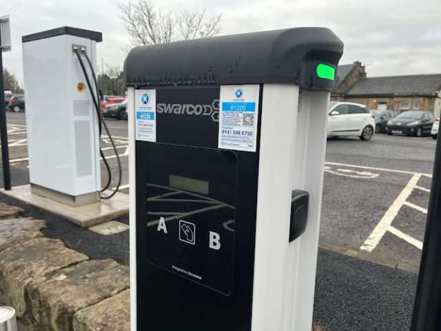 Falkirk Grahamston Rapid Charger in Falkirk United Kingdom of Great Britain and Northern Ireland