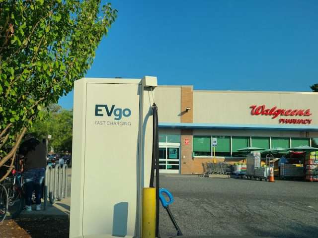 EVgo Charging Station in Brooklyn New York