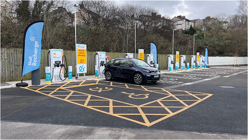 Shell Recharge Charging Station EV Charging Station at 1 Malpas Rd