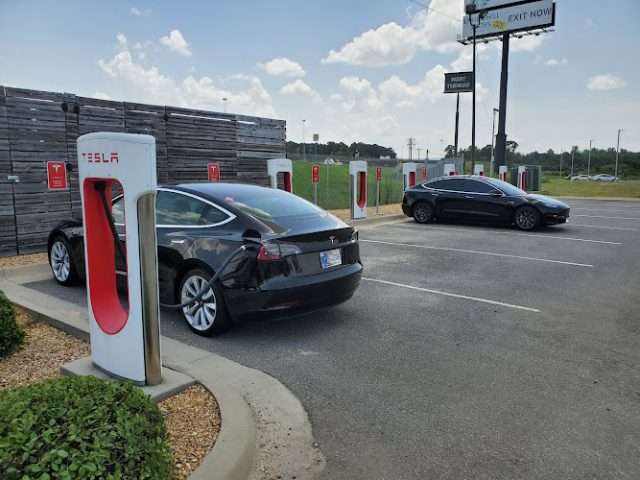 Tesla Supercharger in Tifton Georgia