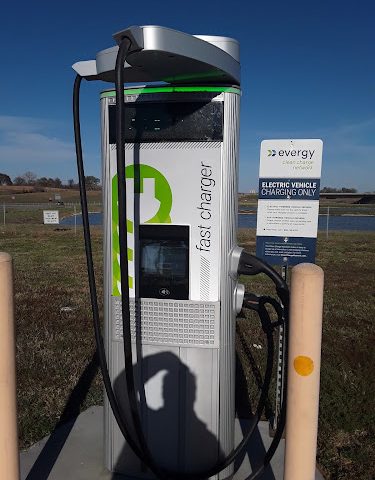 ChargePoint Charging Station in Lawrence Kansas