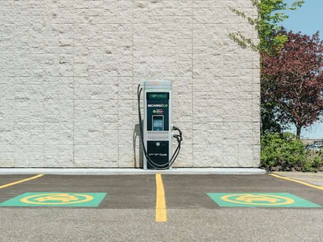 EcoCharge Charging Station in Québec City Quebec Canada